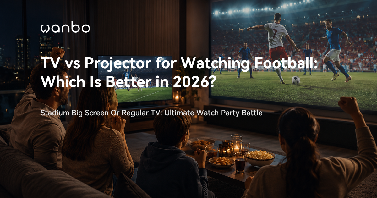 TV vs Projector for Watching Football: Which Is Better in 2026?