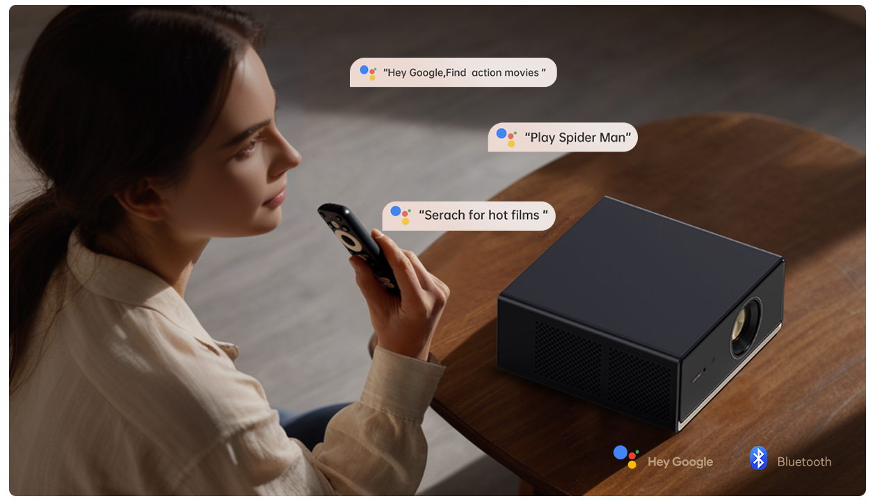 Điều khiển giọng nói Google Assistant trên Wanbo
