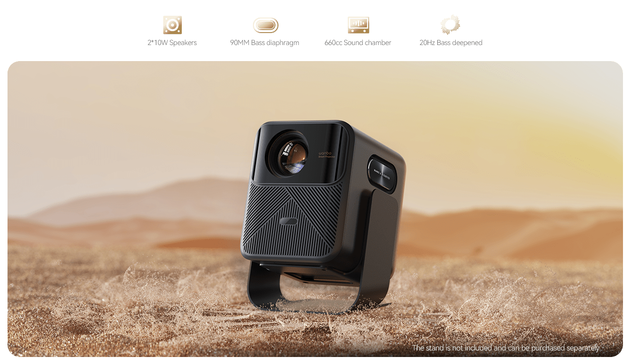 Hệ điều hành Google TV trên máy chiếu Wanbo mới