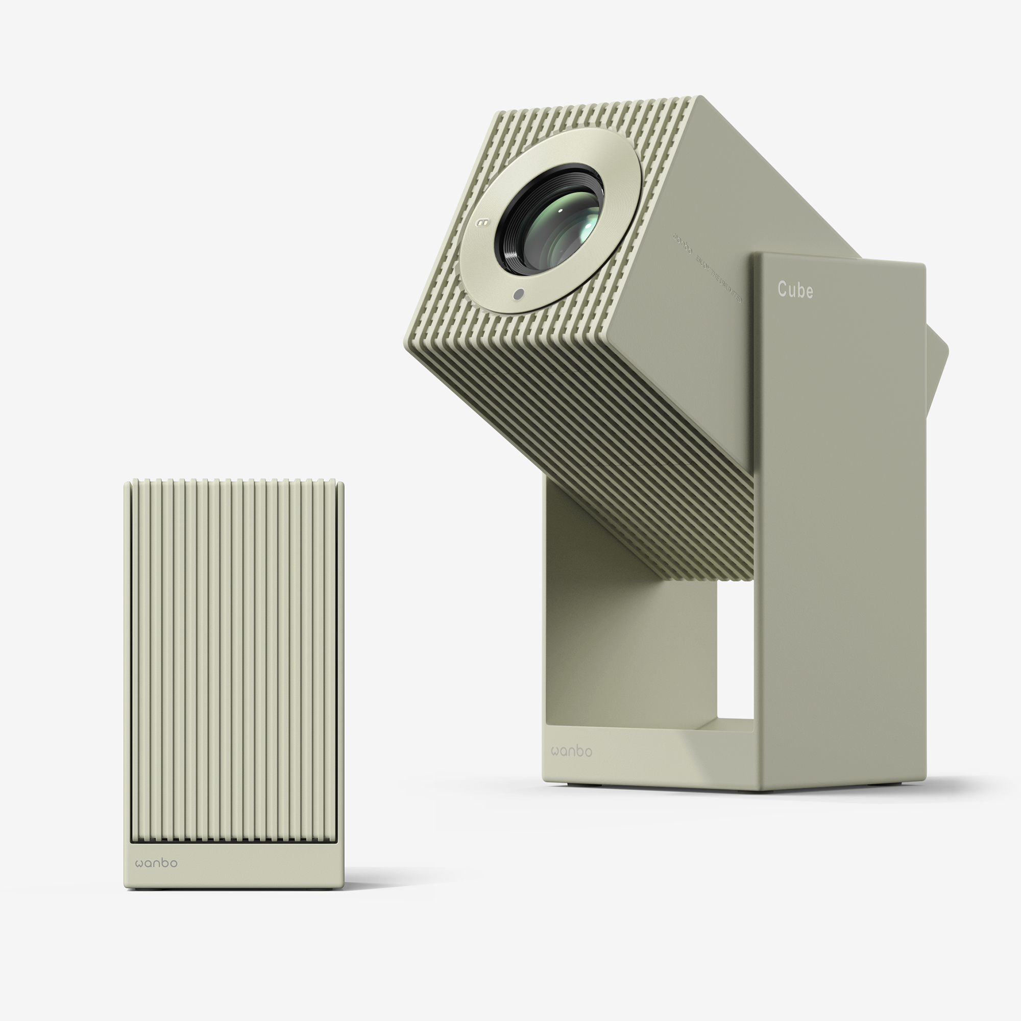 Wanbo Cube 2 Pro Projector | ToF Auto-Focus & All-in-One 1080P Smart Projector