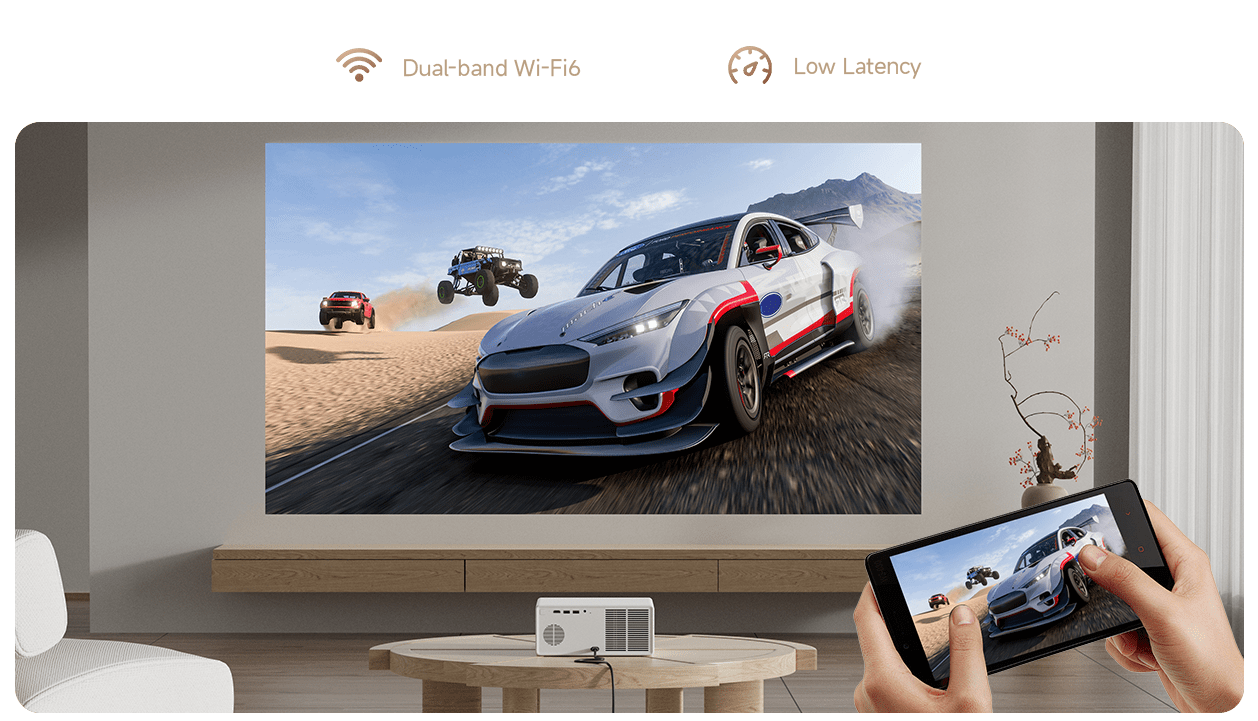Wanbo X5 Air FHD 1100 ANSI Official Android TV Projector description image 9
