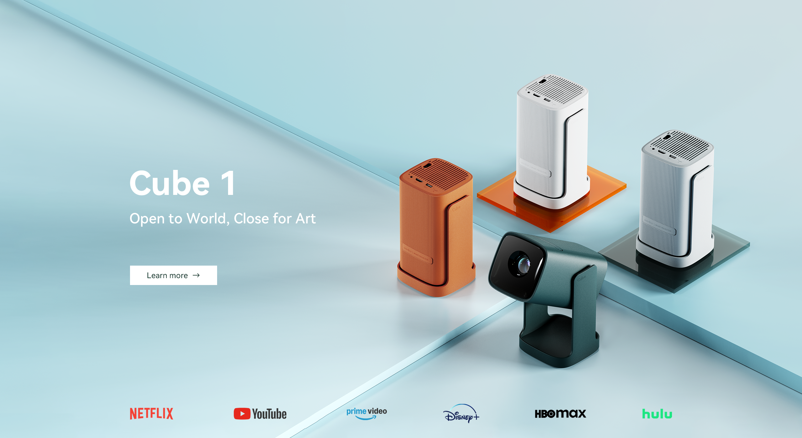 Wanbo Cube 1: Portable Android TV 11 Projector with 360° Gimbal Wanbo Cube 1: Portable Android TV 11 Projector with 360° Gimbal