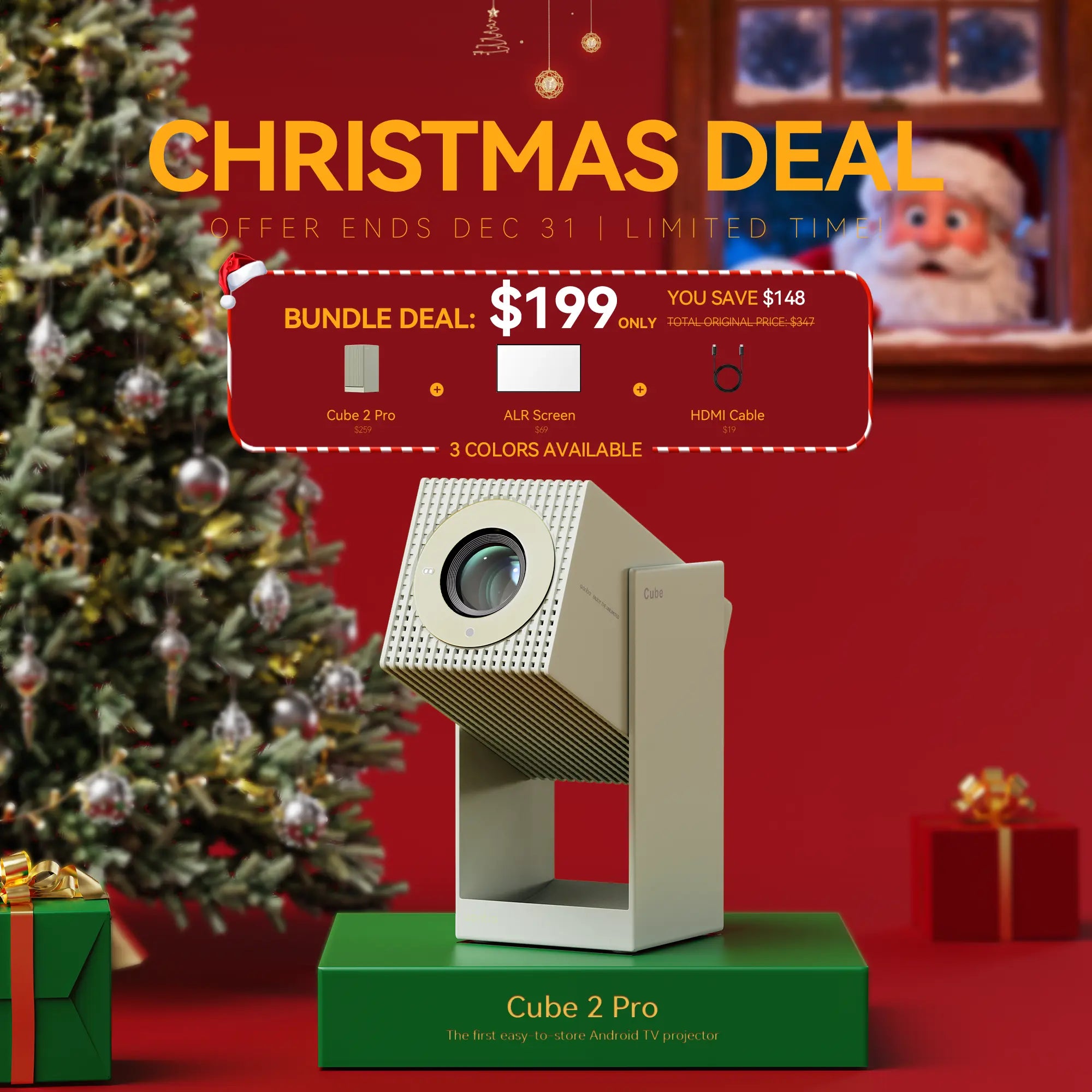 Wanbo Cube 2 Pro Projector | ToF Auto-Focus & All-in-One 1080P Smart Projector Product vendor