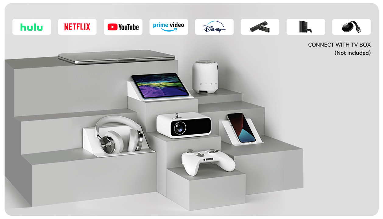 Wanbo Mini Pro 250 ANSI LCD Android Projector description image 3