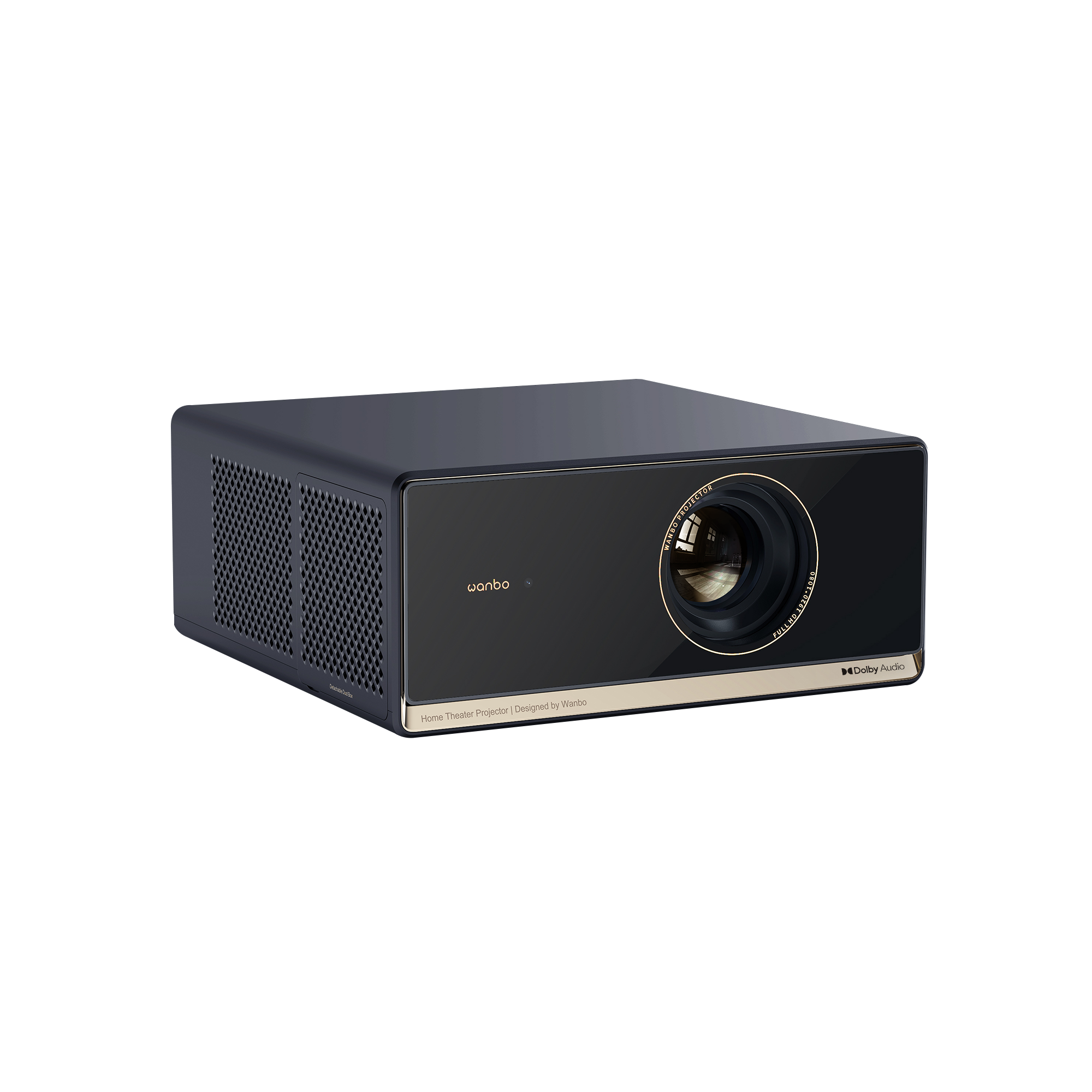 Wanbo X5S Smart Projector – 1080P, High Brightness & Auto Setup